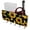 Multicolor 5, variant on PhooArto Key Holder for Wall Decorative with 5 Key Hooks, Golden Lotus Butterfly Pattern Holders Wall Mount Organizer with Mail Key Rack, Self Adhesive