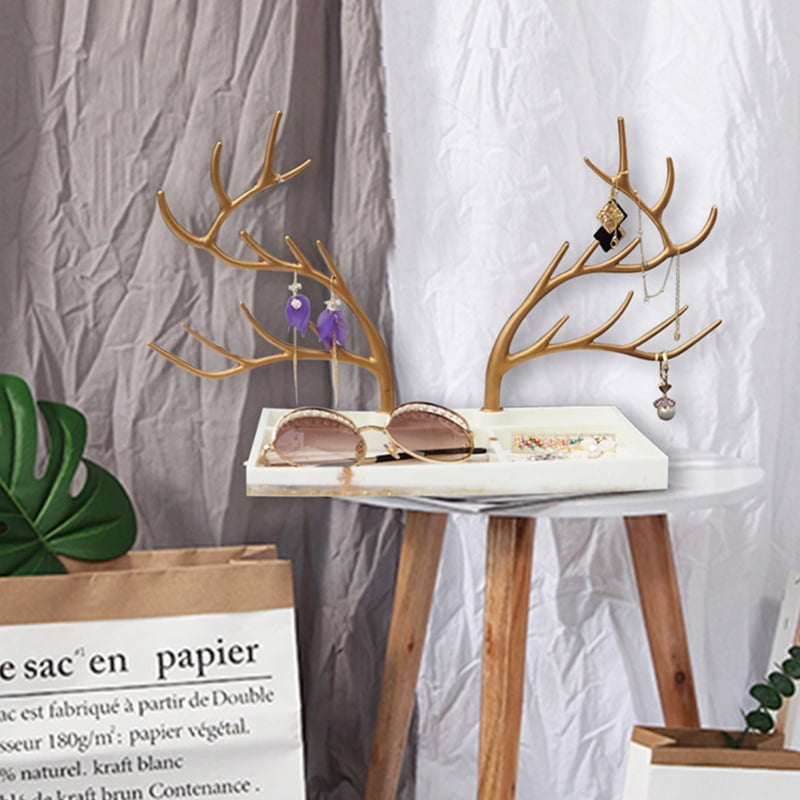 Resin Molds for Deer Antler Jewelry Holder Mold Jewelry Display Stand Mold