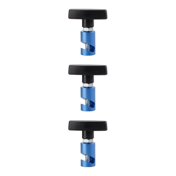Sidaley Abrazadera de varilla de elevación de capó de motor automático de aleación de aluminio, retenedor de tope Universal desmontable Type3 NO3