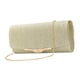thumbnail image 1 of Bolso de noche para mujer, bolso de mano con cierre a presión, bolso de mano con purpurina para fiestas y banquetes. Oro, 1 of 9