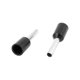 thumbnail image 2 of 200Pcs E1508 16AWG Terminales de cable de extremo de crimpado aislados de ferrule negro, 2 of 2