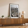 thumbnail image 2 of Downtown from Coit Tower 03 - San Francisco California Photography Black Framed Wall Art Print 16 x 24 inches, 2 of 8