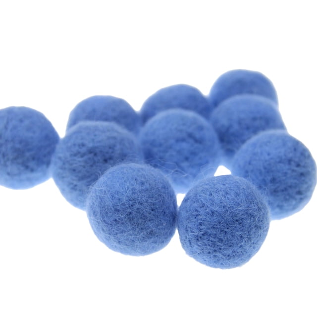 20PCS 1.18in Christmas Felt Ball Mini Multipurpose Pom Pom Ball DIY Craft Ball