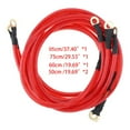 thumbnail image 1 of 5 Point Universal Car Ground Cables Auto Booster Jumper Grounding Wire System Kit to improve Power For Cars SUV Auto, 1 of 1