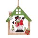 thumbnail image 1 of XWSHYW Adornos Colgantes Colgante de Árbol de Navidad Hueco de Madera, 1 of 2
