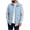 Light Blue, variant on Zynoxe Men's Fleece Lined Vest Jacket with Side Pockets Comfort Lightweight Sleeveless Jacket for Men Classic Stand Collar Zip Up Thermal Jacket Oversized Solid Color Winter Casual Waistcoat M