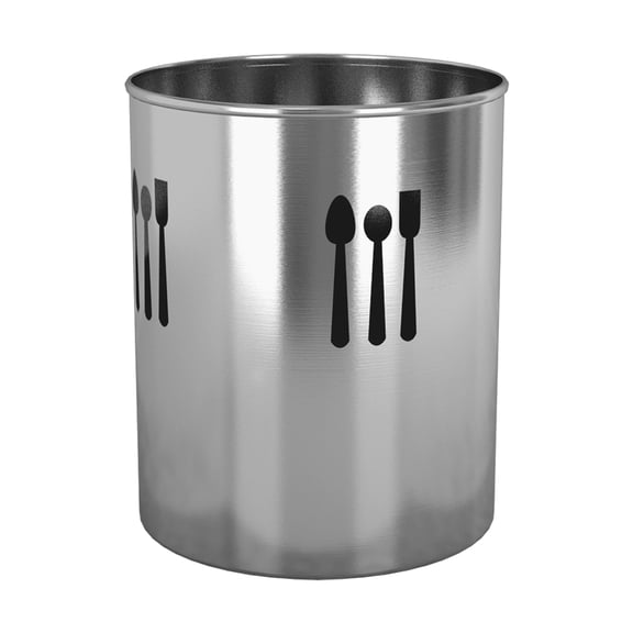 Stainless steel 4QT Utensil organizer Tools Caddy, Flatware Caddy Organizer for Kitchen Countertop Storage Dining Table Comfortable, utensil organizer for Kitchen Counter