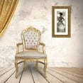 thumbnail image 3 of Bannarot 8x14 Gold Ornate Wood Framed with Double Matting Museum Art Print Titled - Dressed in Gray II, 3 of 4