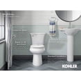 thumbnail image 4 of Kohler K-25224-0 1.28GPF Highline Haut 2 Pièces Allongée Haute Hauteur Toilette - Blanc, 4 of 11