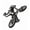 BMX Rider Stunt, variant on Sports & Vehicles Metal Wall Art. Extreme Action Silhouette, Classic Car & Bicycle Line Art Decor. Laser Cut Black Metal Automotive Wall Hanging Sign for Garage, Man Cave, Boys & Teen Room