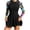#11, variant on XUNKUSGA Womens Bathing Suits Fashion Floral Rash Guard Womens Swim Skirt Classic Long Sleeve Zipper Ruffle Bathing Suit Swimskirt with Boyshort,Blue,S