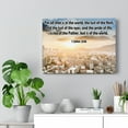 thumbnail image 2 of Scripture Walls 1 John 2:16 The Lust of The Flesh Bible Verse Canvas Christian Wall Art Ready to Hang Unframed, 2 of 9