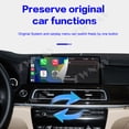 thumbnail image 4 of ZWNAV Upgrade 12.9 Inch Car Radio Linux For BMW 7 Series CIC 2009-2012 Multimedia Player GPS Navigation Android Auto CarPlay Head Unit, 4 of 15