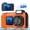 Orange, variant on Built-in Flash 10x Zoom 64 MP Compact Underwater Camera with Camera, 32GSD Card, Orange