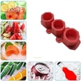 thumbnail image 2 of Bandeja para cubitos de hielo con tapas extraíbles para botellas de agua Cubitos de hielo con tapa extraíble a prueba de fugas para congelador, 2 of 2