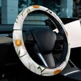 thumbnail image 6 of Daisy 14.5 Inch Printing PVC Leather Car Wheel Cover Steering Wheel Covers Auto Accessories, 6 of 6