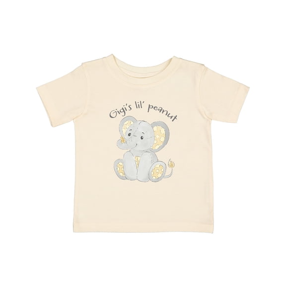 Inktastic Gigi's Lil' Peanut Boys or Girls Baby T-Shirt