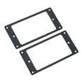 thumbnail image 1 of 2Pcs Metal Humbucker Pickup Mounting Ring Bridge Neck Pickups Cover Frame Replacement Part, 1 of 7