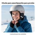 thumbnail image 3 of Abbraccia Casco de esquí, ligero, resistente a impactos, forro removible, unisex, equipo protector de deportes de invierno, 3 of 6
