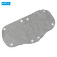 thumbnail image 3 of Uxcell Hard Hat Sweatband Cotton Hard Hat Liner Snap Button Helmet Forehead Sweating Pads Gray 6 Pack, 3 of 6
