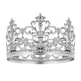 thumbnail image 2 of Cake Topper Realistic Looking Rust-proof Metal Crown Cake Topper Royal Themed Baby Shower Decoration for Home, 2 of 9