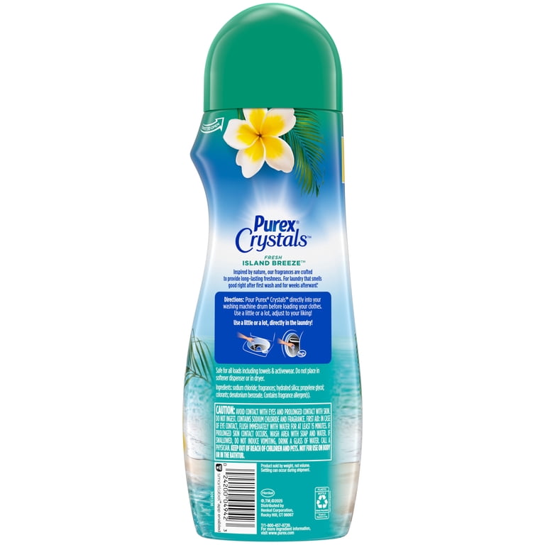 Fragrant Purex Crystals In-Wash Tahitian Breeze Scent Booster, 21