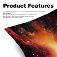 thumbnail image 2 of Galactic Space Luxurious Velvet Pillow Covers with Unique Patterns - Set of 2, 16x16, 18x18, 20x20 Inches for Throw Pillow Inserts - Ideal for Home Decor and Gifts, 2 of 6