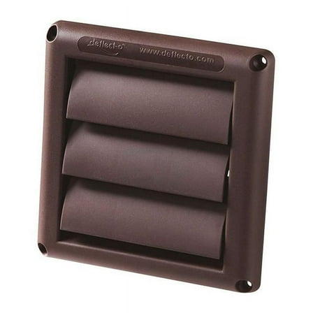 DRYER VENT HOOD BROWN (Pack of 1)
