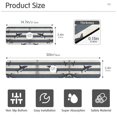 thumbnail image 3 of Yayeee Faucet Mat for Kitchen Sink 30" Diatomite Long Splash Guard Pad, Dark Sharks, 2 Pack, 3 of 7