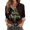 Black, variant on Women Christmas Tree Print Button Down Shirt Long Sleeve Casual Loose Fit Holiday Blouse Merry Christmas Top