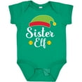 thumbnail image 3 of Inktastic Christmas Sister Elf Holiday Girls Baby Bodysuit, 3 of 5