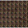 thumbnail image 4 of oneOone Cotton Poplin Twill Black Fabric Triangle Geometric Quilting Supplies Print Sewing Fabric By The Yard 56 Inch Wide, 4 of 4
