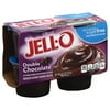 Jell-O Sugar-Free Double Chocolate Pudding Snack, 3.625 Oz., 4 Count