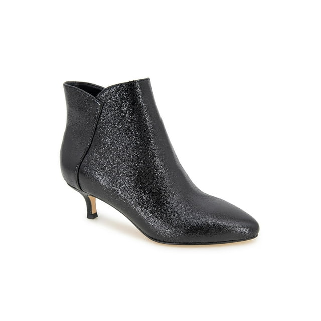 Bota Tobillera XOXO Kyrie Mujer con Tela Metálica Craquelada Talla 10