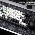 thumbnail image 5 of Reze Chainsaw Man Dye-Sublimation PBT Keycaps - Stylish, Compatible with Mad Catz MAD68/Wooting, Fits 74/135 Keys (Original & Side-Engraved 74/129), 5 of 12