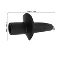 thumbnail image 2 of NIYANGLE Stick Tips Ski Replacement Parts Tungsten Steel Black For Skiing 1Pack, 2 of 8