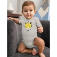 thumbnail image 2 of Cute Cat Face Doodle Bodysuit Infant -Image by Shutterstock,  6 Months, 2 of 4