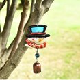 thumbnail image 3 of Halloween Decorations ornaments for small Hangs Christmas Hanging Decorations Cartoon Santa Snowman Wind Chime Bells For Christmas Party, 3 of 5