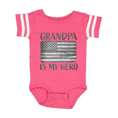 

Inktastic Grandpa Is My Hero Gift Baby Boy or Baby Girl Bodysuit