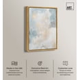 thumbnail image 2 of Blue and Beige II Canvas Minimalist Boho by Art Remedy, Gold Frame, 30" x 45", 2 of 7
