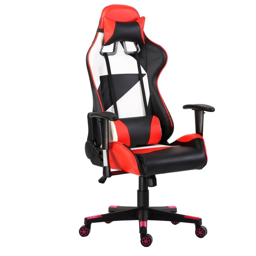 ViscoLogic LIBERTY Ergonomic Gaming Chair With Headrest Pillow and Lumbar Tilt Support Walmart