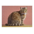thumbnail image 5 of WYYP Cute Cat Wooden Jigsaw Puzzle Challenging Difficult Wood Puzzles for Adults Gift for Family Friends 300 PCS, 5 of 6