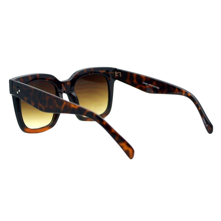 Womens Oversized Fashion Sunglasses Designer Square Frame UV  display picture 2
