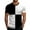 White, variant on ITSAME Men's Short Sleeve Tee, Breathable Color Block Classic Fit Summer 2025 Casual T-Shirt Blue M