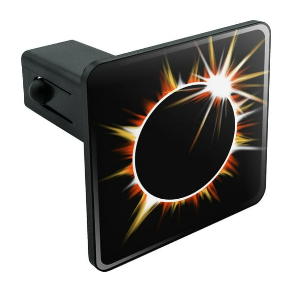 Total Solar Eclipse Painted Tow Trailer Hitch Cover Plug Insert 1 1/4 inch (1.25")