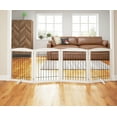 thumbnail image 4 of STAROUS Extra Wide Dog Gate, White, 30"H x 96"L, 4 of 6