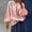 VLight Green, variant on Women Long Sleeve Blouse Shirts,Work Mock Neck Ruffle Top,High-end Round Neck,Bohemian Solid Color Blouse,Bubble Sleeve Shirt, Loose top,Pleated Front Casual Fall Business Work Shirt Light Yellow