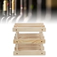 thumbnail image 4 of Wine Rack, Wine Racks Countertop Cabinet Space Saving Pine  For Bar, 4 of 8