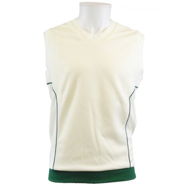 Carta Sport - Jersey Chaleco de Críquet Niños (Verde)