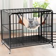 thumbnail image 3 of JOYELF Cat Hammock Bed, Reversible Pet Cage Hammock Hanging Soft Pet Bed for Kitten Ferret Puppy or Medium Pet, 3 of 7